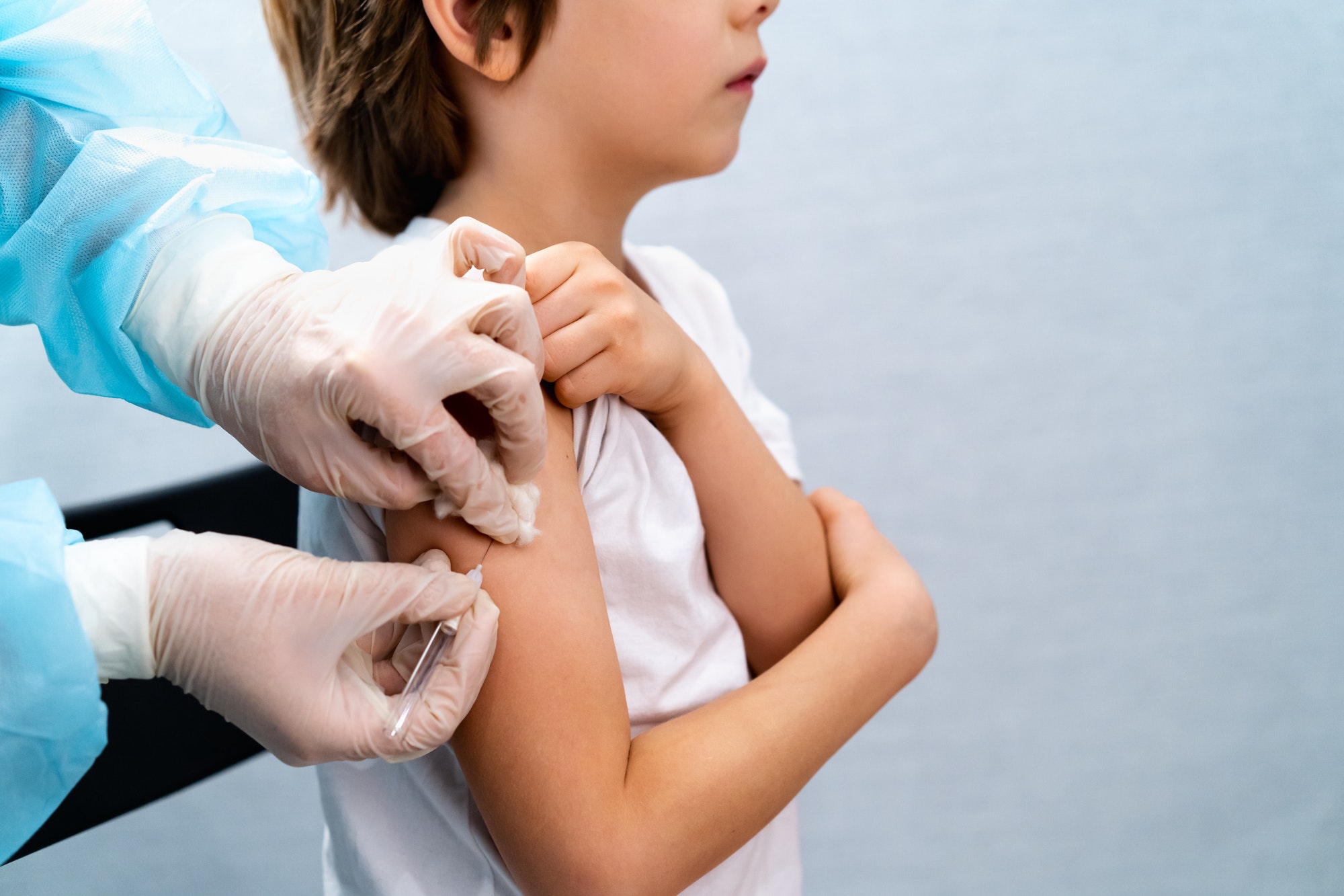 Vaccination of a child