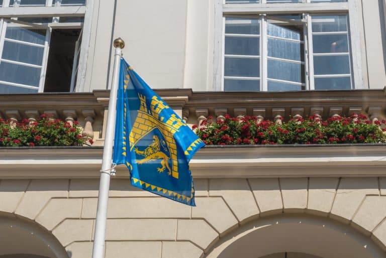 Lviv City Flag - Lviv, Ukraine